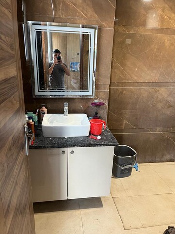Kitchen in 2 BHK Builder Floor at Signature Tower Sector 30, Sector 30 – for Rent