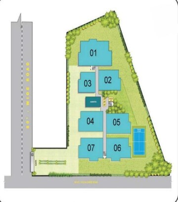 Master Plan in 4 BHK Apartment at Madhapur – for Sale
