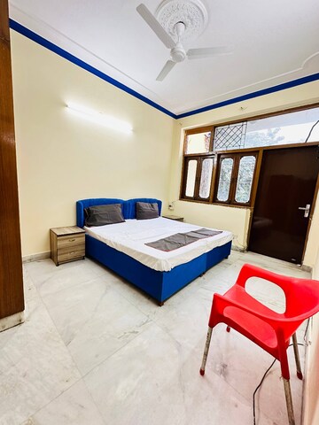 Bedroom in 3 BHK Builder Floor at RWA Residential Society Sector 46, Sector 46 – for Rent