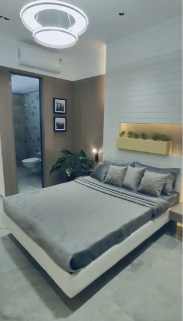 Bedroom in 4 BHK Apartment at Kohinoor Woodshire, Bhugaon – for Sale