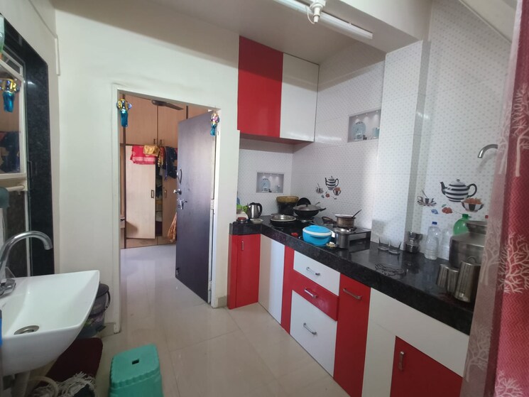 Kitchen, aurora-tower 3 Bedroom 1300 Sq.Ft. Apartment In Camp Pune 8177881