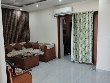 Living Room in 3 BHK Apartment at Dhakoli Village – for Sale