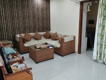 Living Room in 3 BHK Apartment at Dhakoli Village – for Sale