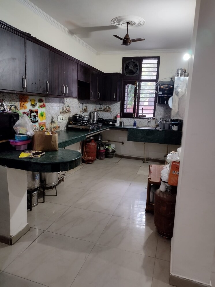 Kitchen, dhakoli 3 Bedroom 1500 Sq.Ft. Apartment In Dhakoli Zirakpur 8177893