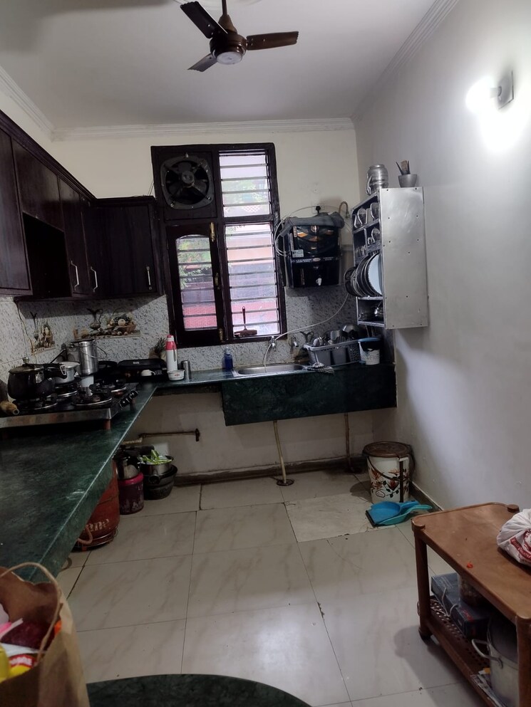 Kitchen, dhakoli 3 Bedroom 1500 Sq.Ft. Apartment In Dhakoli Zirakpur 8177893