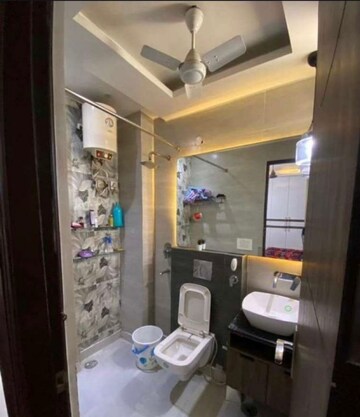 Bathroom in 2 BHK Builder Floor at Dwarka Mor – for Rent