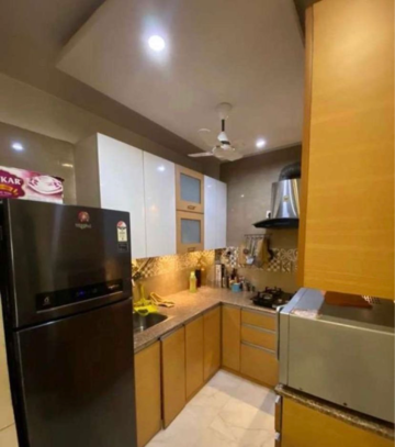 Kitchen in 2 BHK Builder Floor at Dwarka Mor – for Rent