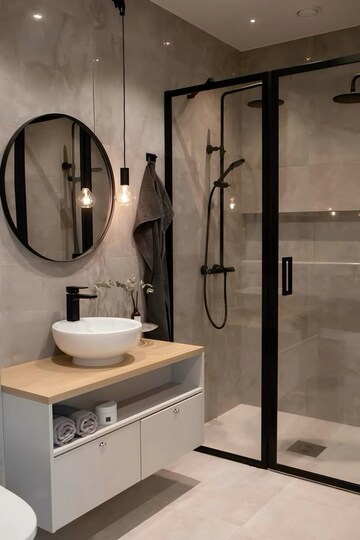 Bathroom in 4 BHK Villa at Mysore Road – for Sale