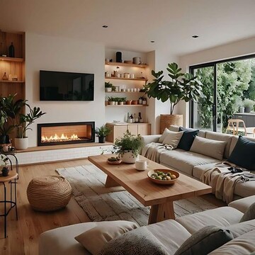 Living Room in 4 BHK Villa at Mysore Road – for Sale