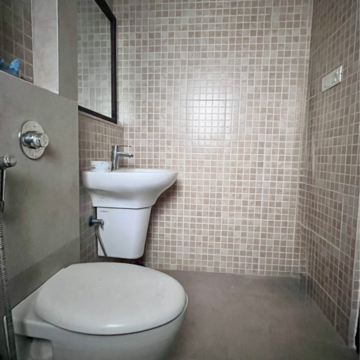 Bathroom in 3 BHK Apartment at Lodha Splendora, Bhayandarpada – for Sale