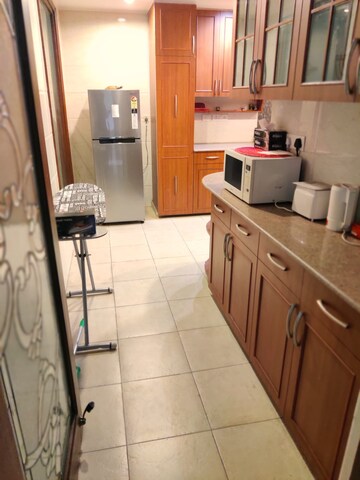 Kitchen in 3 BHK Builder Floor at Defence Colony – for Rent