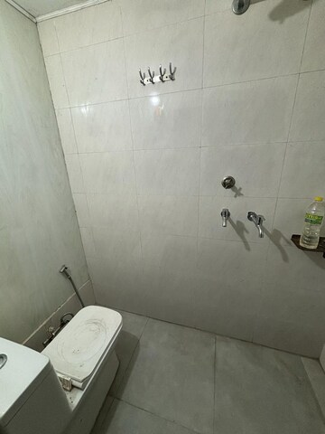Bathroom in 2 BHK Penthouse at Paradigm Business Hermitage Park, Dhakoli Village – for Rent