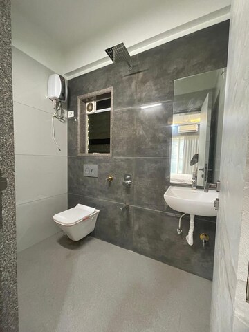 Bathroom in 1 BHK Apartment at Mangeshi City I, Kalyan West – for Sale