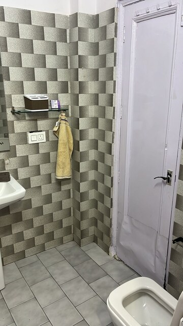 Bathroom in 2 BHK Builder Floor at Lajpat Nagar ii – for Rent