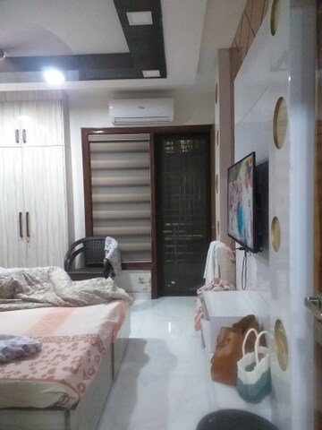 Bedroom in 3 BHK Builder Floor at Rajender Nagar – for Rent