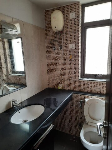 Bathroom in 2 BHK Apartment at Unitech The Residences Sector 33, Sector 33 – for Rent