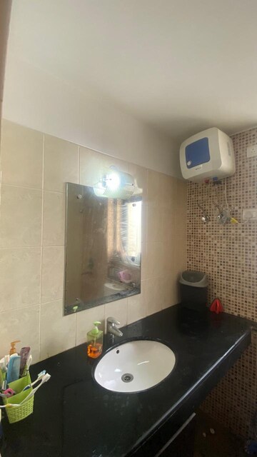 Bathroom in 2 BHK Apartment at Unitech The Residences Sector 33, Sector 33 – for Rent