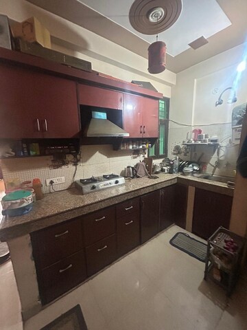 Kitchen in 2 BHK Builder Floor at Sector 16c Greater Noida – for Rent