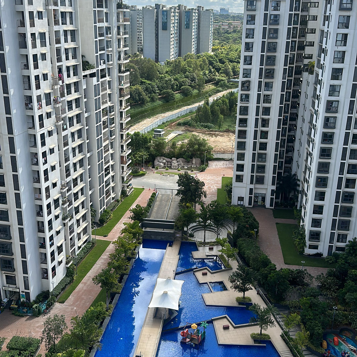 3 BHK + Pooja Room Apartment For Sale in SNN Raj Etternia