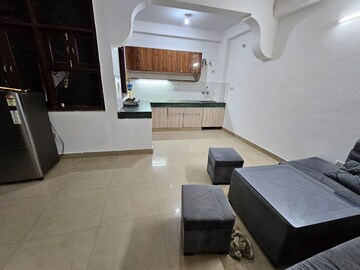 Living Room in 1 BHK Apartment at Saket – for Rent