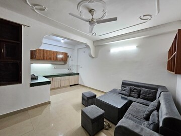 Living Room in 1 BHK Apartment at Saket – for Rent