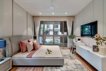 Bedroom in 4 BHK Apartment at Eisha Synergy, Salisbury Park – for Sale