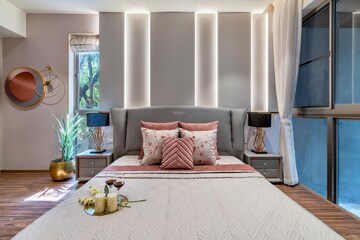 Bedroom in 4 BHK Apartment at Eisha Synergy, Salisbury Park – for Sale