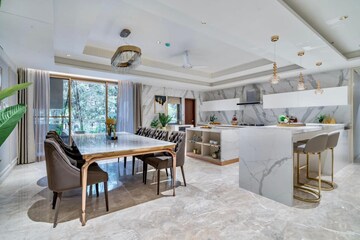 Kitchen in 4 BHK Apartment at Eisha Synergy, Salisbury Park – for Sale