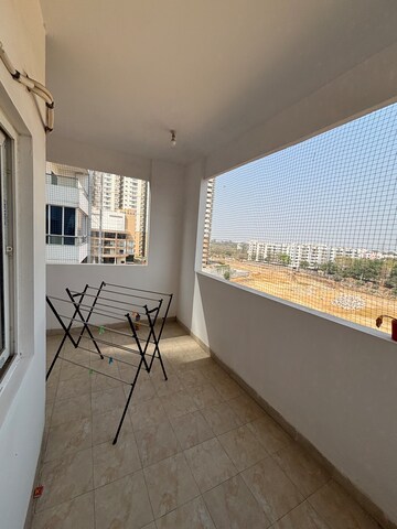 Balcony in 3 BHK Apartment at Asian Sun City, Kothaguda – for Rent