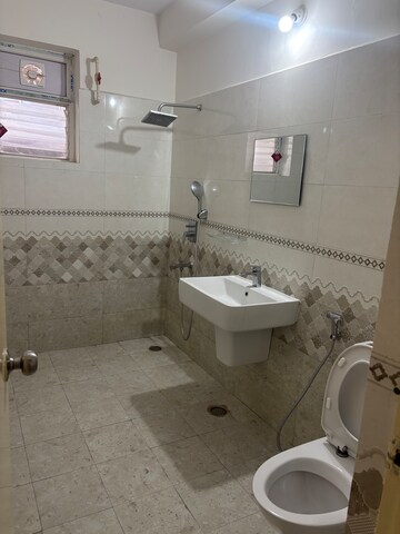 Bathroom in 3 BHK Apartment at Asian Sun City, Kothaguda – for Rent