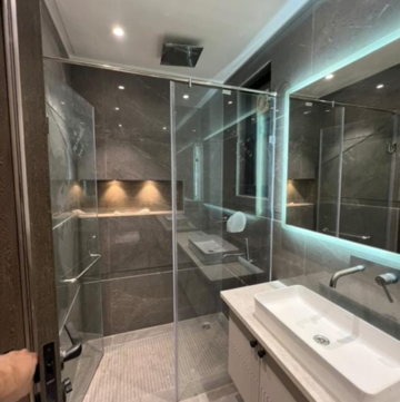 Kitchen in 4 BHK Builder Floor at DLF Alameda, Southern Peripheral Road – for Sale