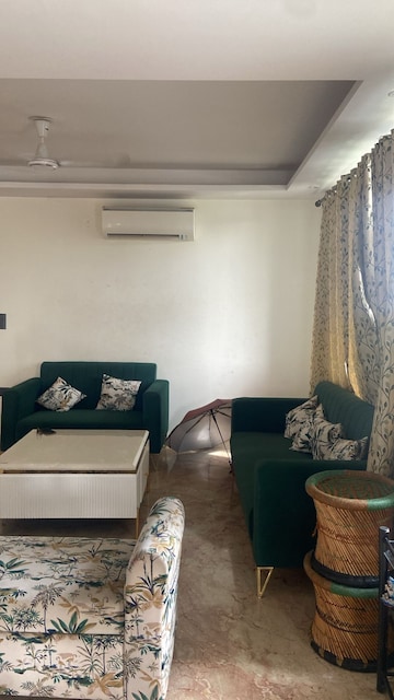 Living Room in 4 BHK Builder Floor at Infinite Luxury, South City 2 – for Rent