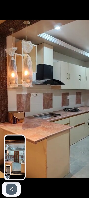 Kitchen in 3 BHK Independent House at Ansal Sushant Golf city, Sushant Golf City – for Rent