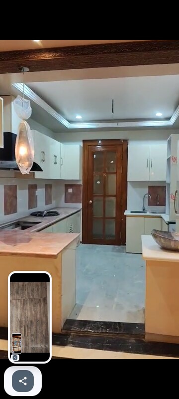 Kitchen in 3 BHK Independent House at Ansal Sushant Golf city, Sushant Golf City – for Rent