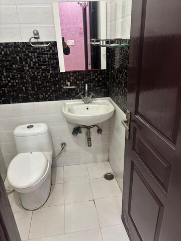 Bathroom in 2 BHK Builder Floor at Smart Lane, Niti Khand – for Rent