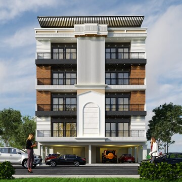 3 BHK Builder Floor – Exterior View View at Sector 16b Greater Noida - for Sale