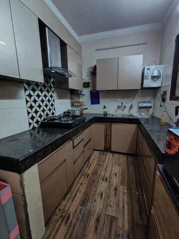 Kitchen in 2 BHK Builder Floor at Malviya Nagar – for Rent