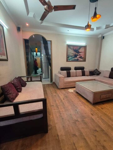 Living Room in 2 BHK Builder Floor at Malviya Nagar – for Rent