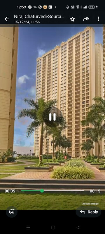 4 BHK Apartment – Exterior View View at Hiranandani Fortune City, New Panvel - for Sale