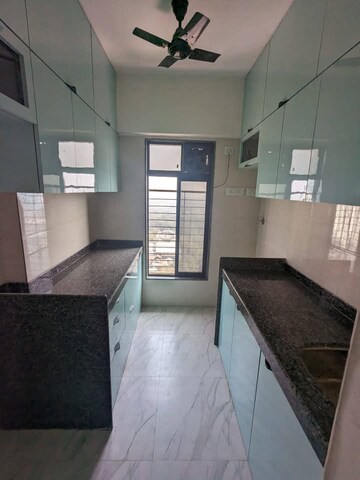 Kitchen in 1 BHK Apartment at Agarwal Sky Heights, Vasai East – for Sale