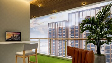 Balcony in 3 BHK Apartment at Gopanpally – for Sale