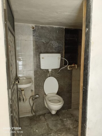 Bathroom in 1 BHK Apartment at Bhavani Heights, Virar West – for Rent