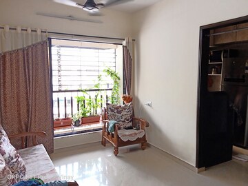 Living Room in 1 BHK Apartment at Vikram Rachna Towers, Virar West – for Rent