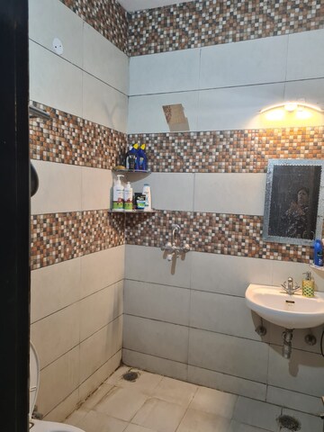 Bathroom in 2 BHK Builder Floor at Ambala Highway – for Sale