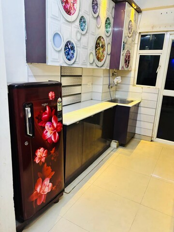 Kitchen in 2 BHK Apartment at Sangwan Heights, Raj Nagar Extension – for Rent