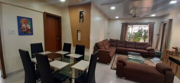 Living Room in 3 BHK Apartment at Bhosle Nagar – for Rent