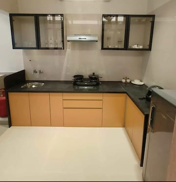 Kitchen in 3.5 BHK Apartment at Lunkad Sky Vie, Viman Nagar – for Rent