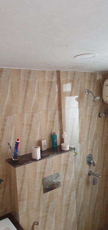 Bathroom in 1.5 BHK Apartment at Lodha Amara, Kolshet Road – for Rent