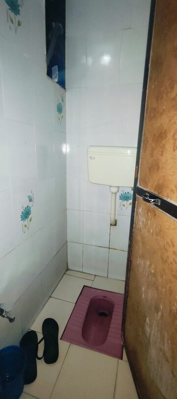 Bathroom in 1 BHK Apartment at Kopar Khairane – for Rent
