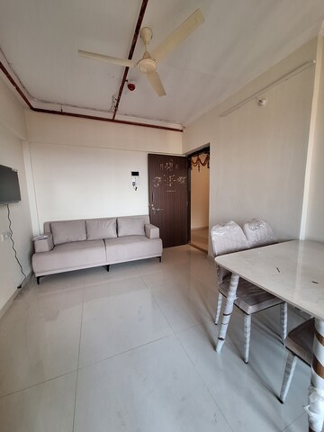 Master Bedroom in 1 BHK Apartment at Raunak City, Kalyan West – for Rent